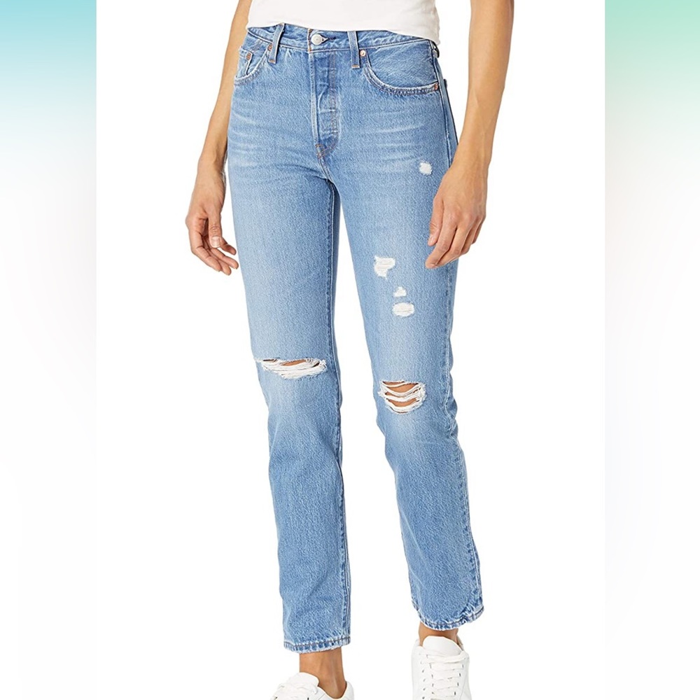 Levi’s Women’s Premium 501 Original Fit High Rise Jeans